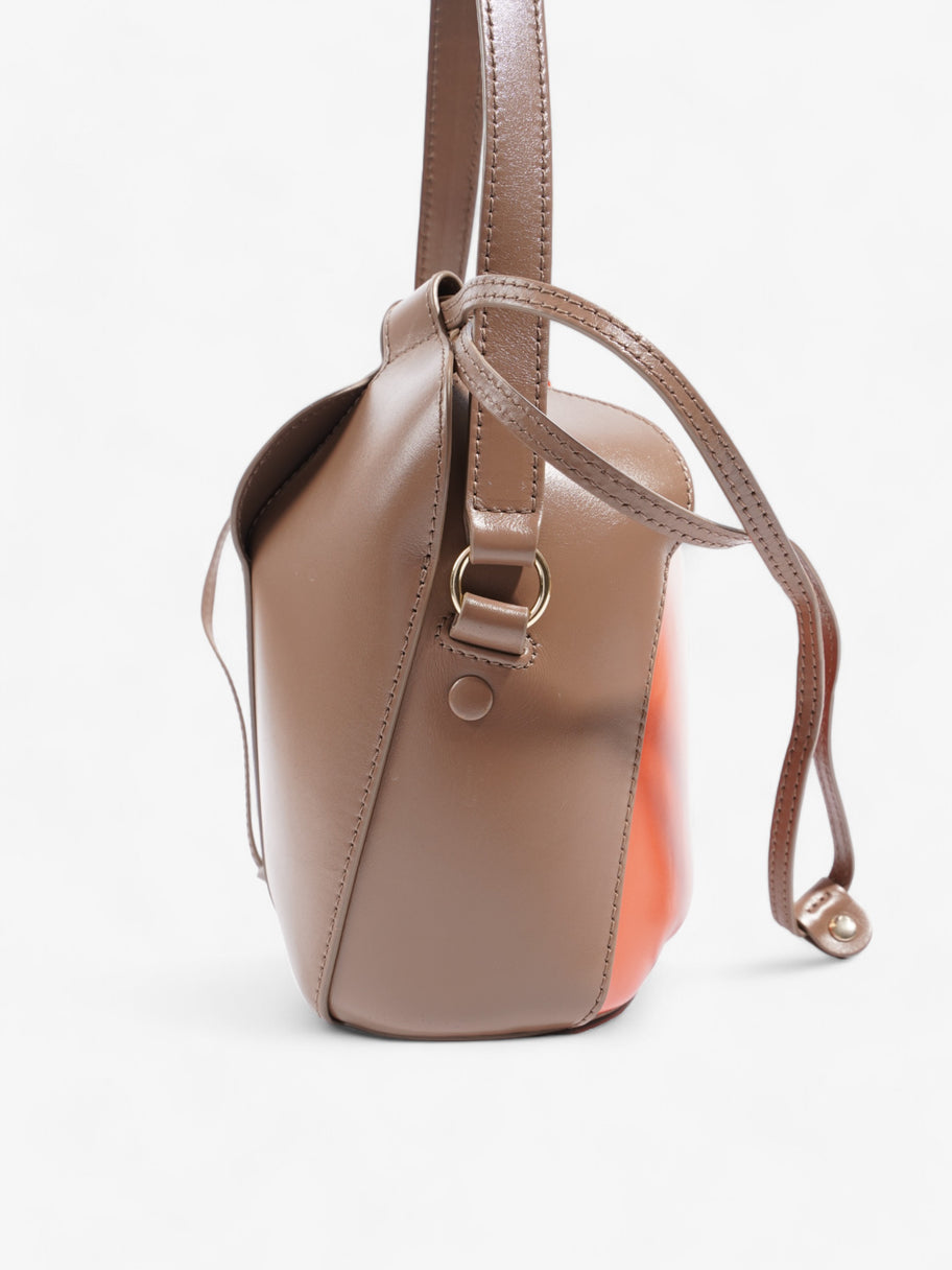 Chloe Mini Tulip Brown  / Orange Leather Image 5