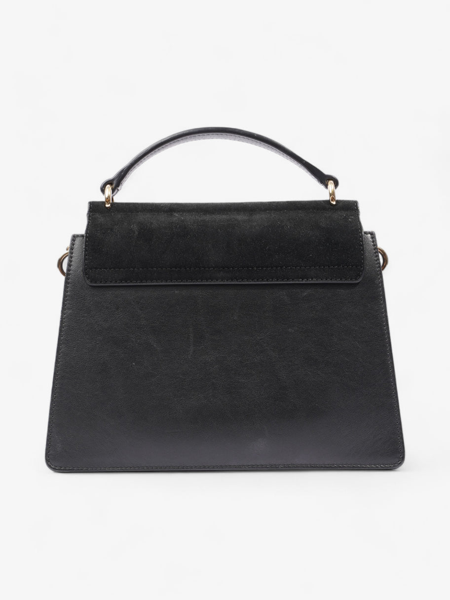 Chloe Faye Tote Black Leather Small Image 4