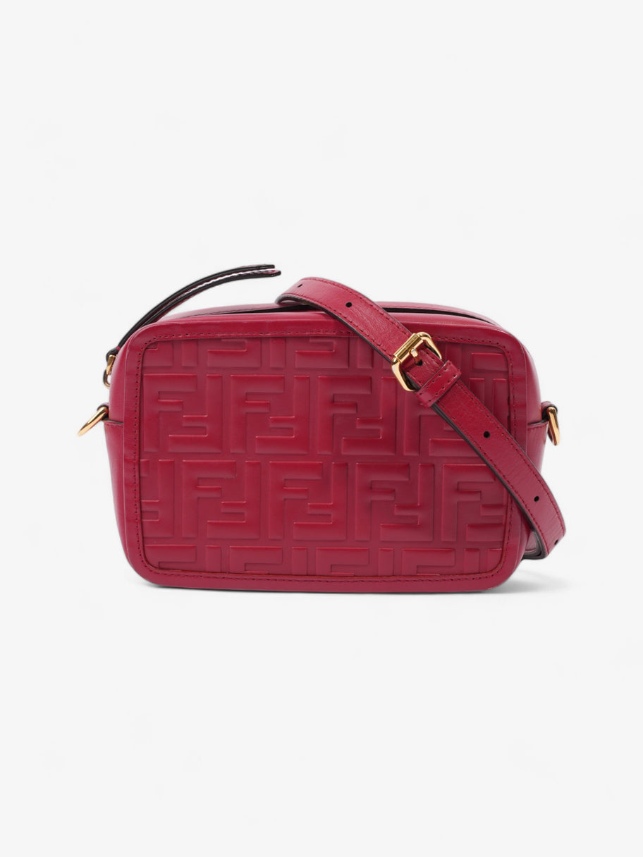 Fendi Camera Bag Red Leather Mini Image 1