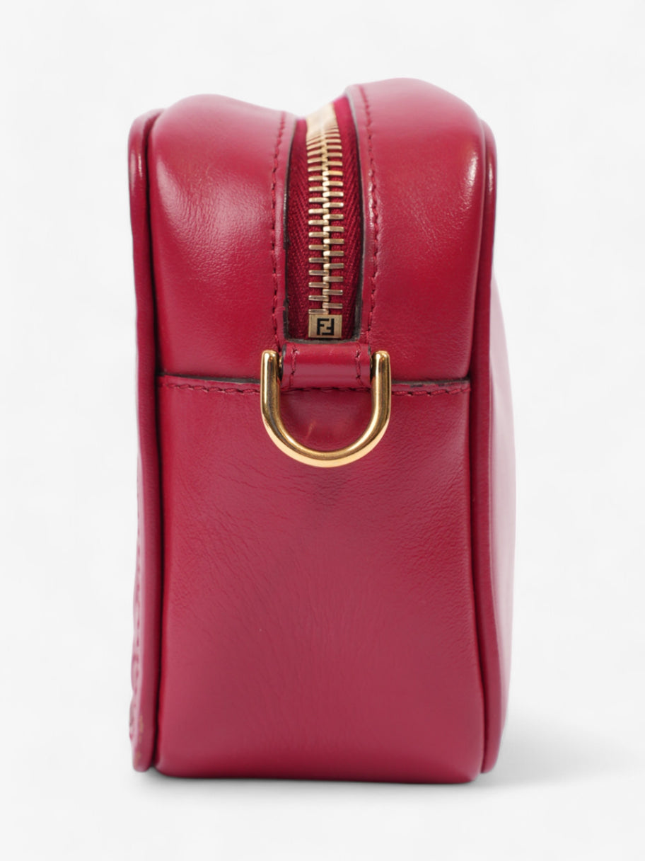 Fendi Camera Bag Red Leather Mini Image 3