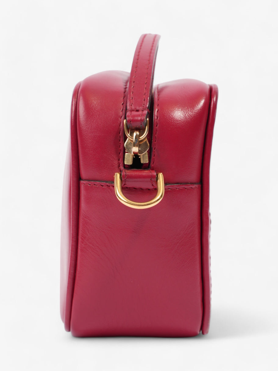 Fendi Camera Bag Red Leather Mini Image 5