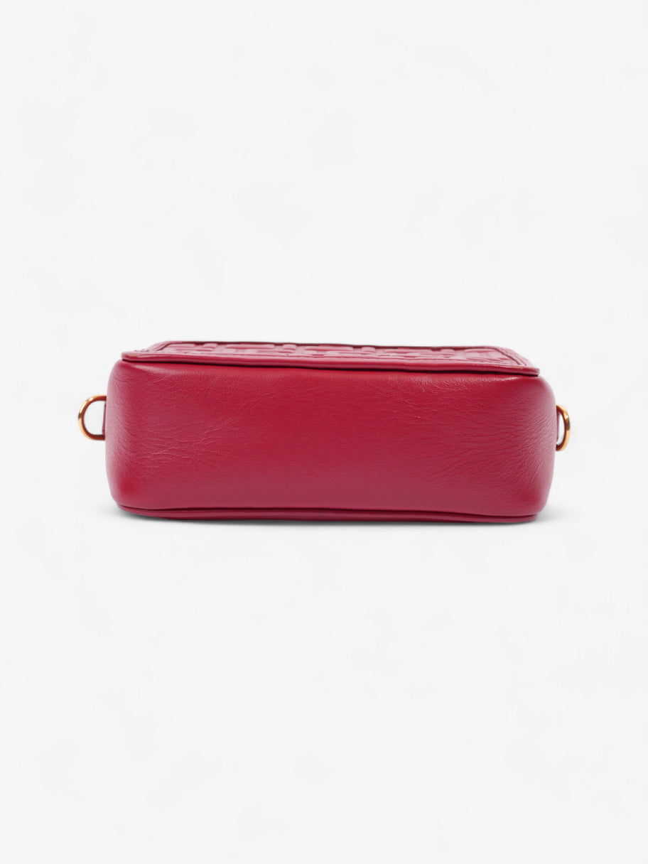 Fendi Camera Bag Red Leather Mini Image 6