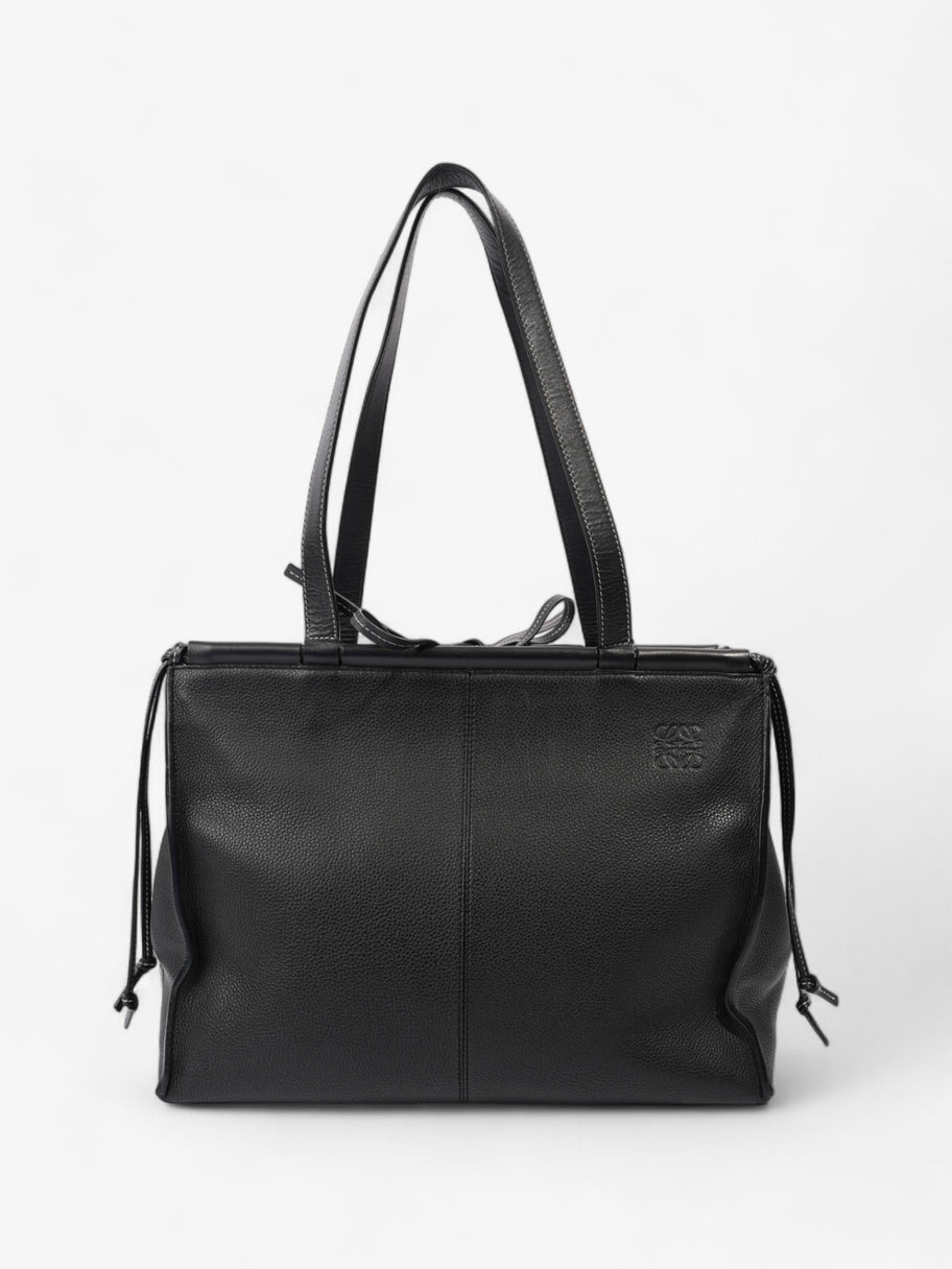 Loewe Cushion Tote Black Leather Image 1