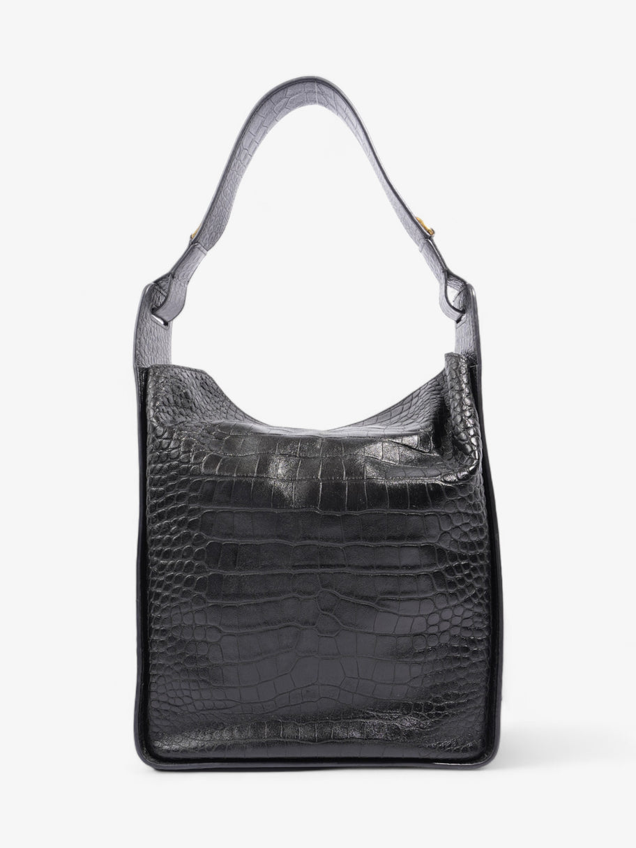 Balenciaga Tool 2.0 North-South Tote Black Leather Image 4