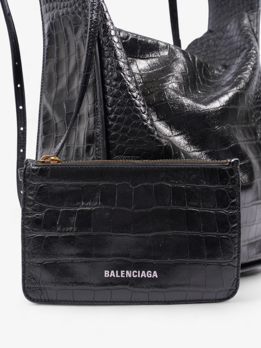 Balenciaga Tool 2.0 North-South Tote Black Leather Image 9