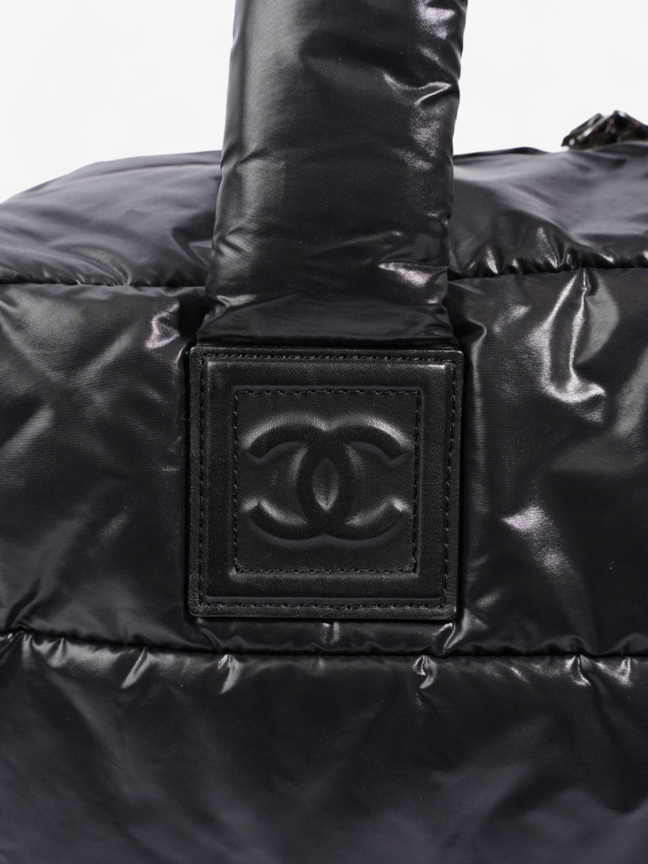 Chanel Cocoon Tote Black Nylon Image 7