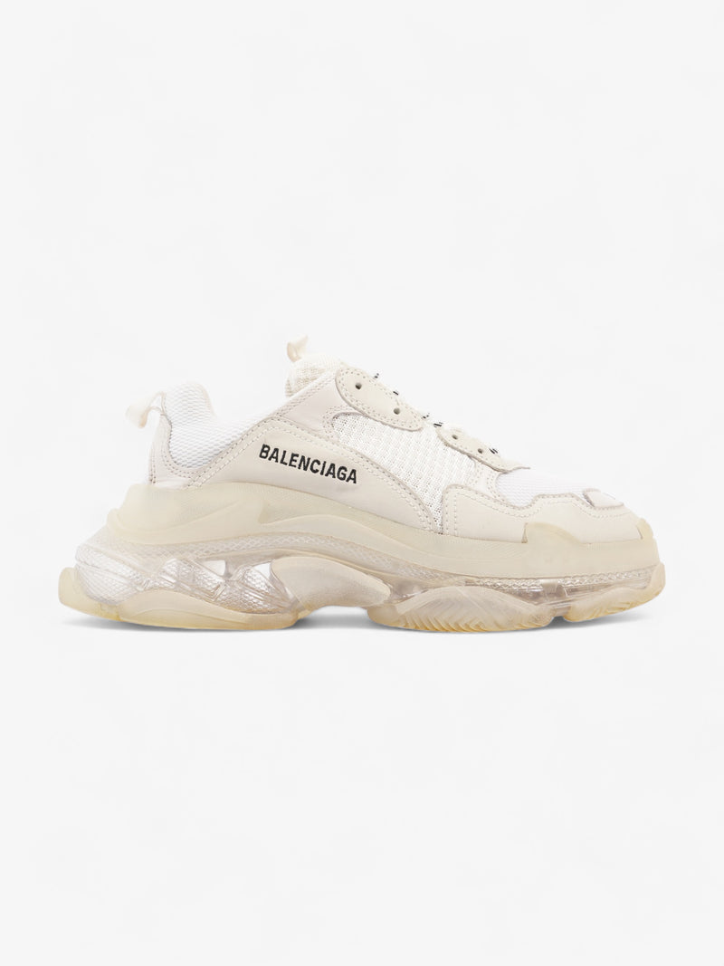  Triple S Clear Sole White Mesh EU 40 UK 7