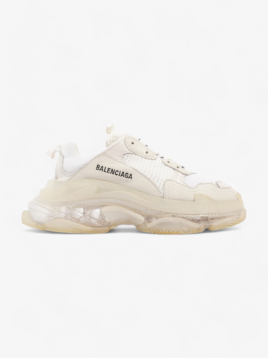 Triple S Clear Sole White Mesh EU 40 UK 7 Image 1