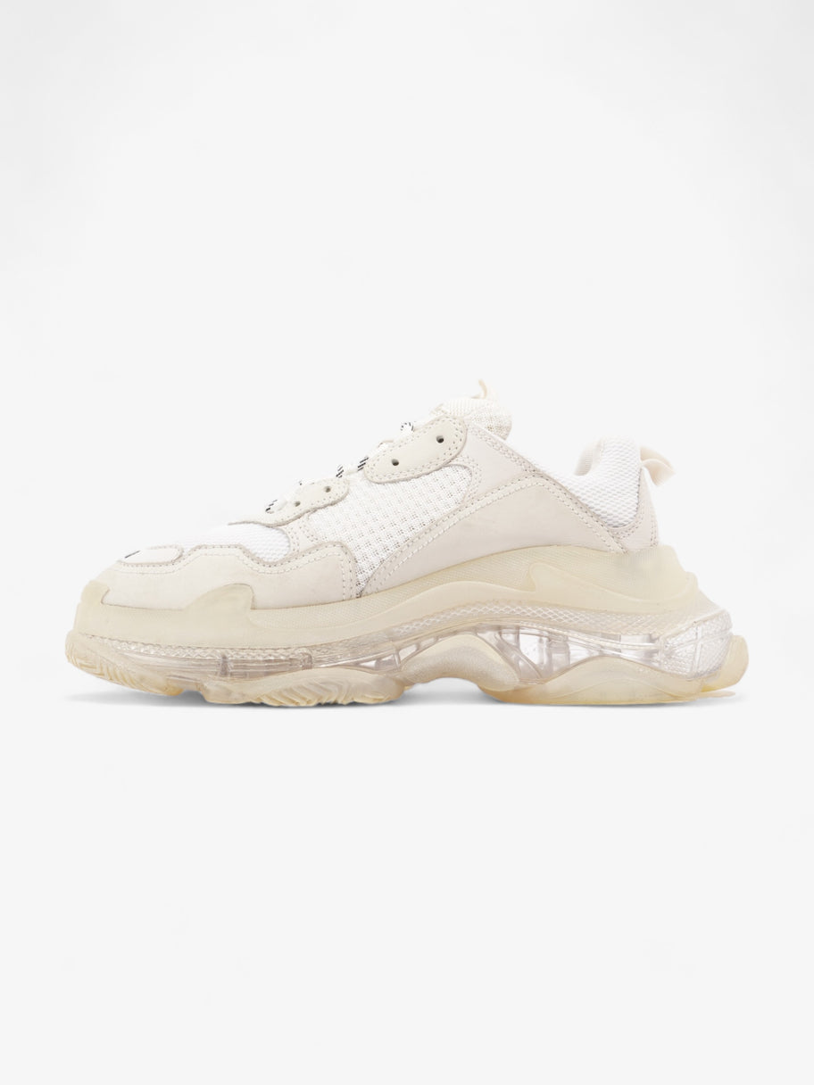 Triple S Clear Sole White Mesh EU 40 UK 7 Image 3