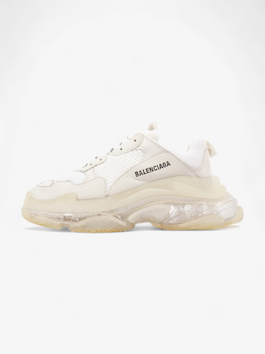 Triple S Clear Sole White Mesh EU 40 UK 7 Image 5