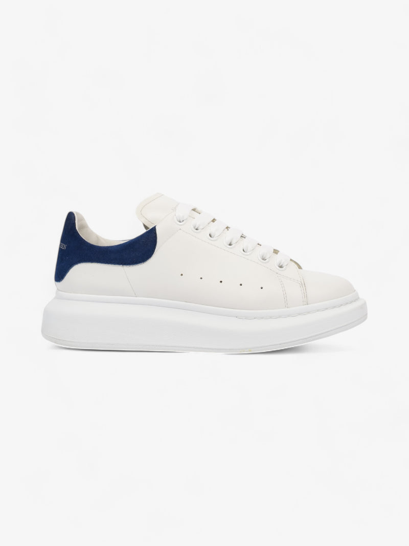  Alexander McQueen Oversized Sneakers White  / Blue Tab Leather EU 41 UK 7