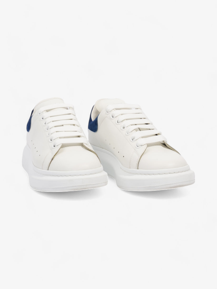 Alexander McQueen Oversized Sneakers White  / Blue Tab Leather EU 41 UK 7 Image 2