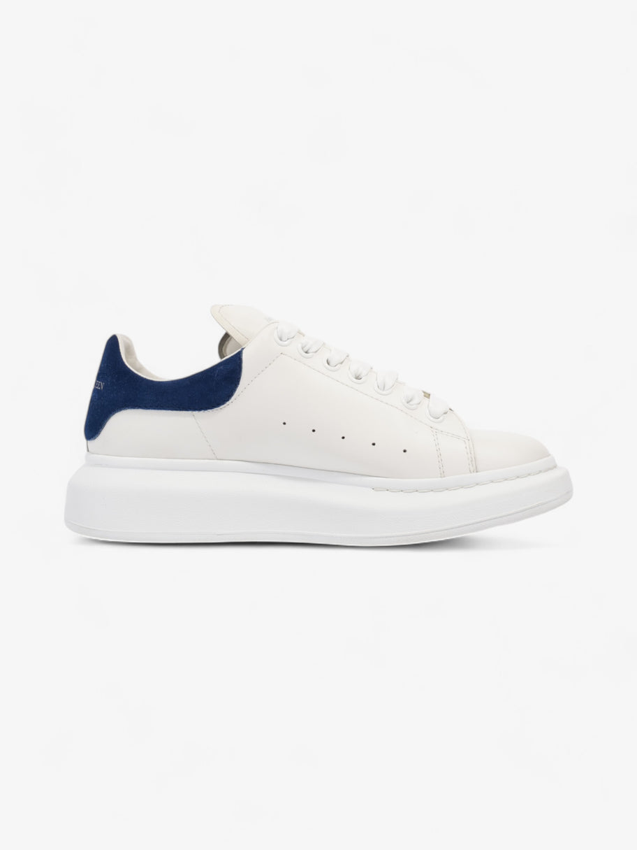 Alexander McQueen Oversized Sneakers White  / Blue Tab Leather EU 41 UK 7 Image 4