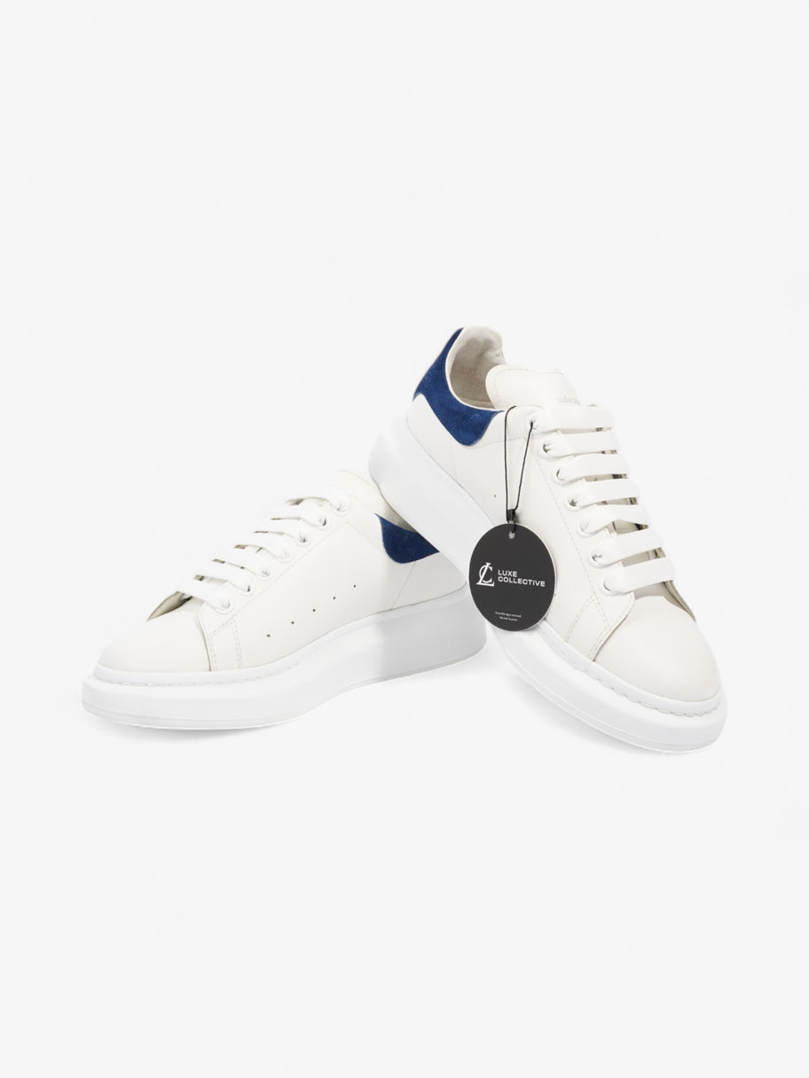 Alexander McQueen Oversized Sneakers White  / Blue Tab Leather EU 41 UK 7 Image 10