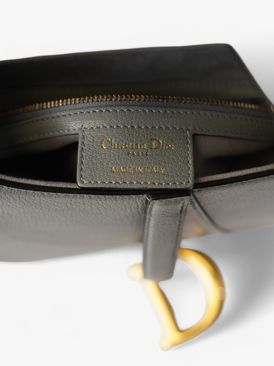 Christian Dior Saddle Blue Leather 25.5 x 20 x 6.5 cm Image 9