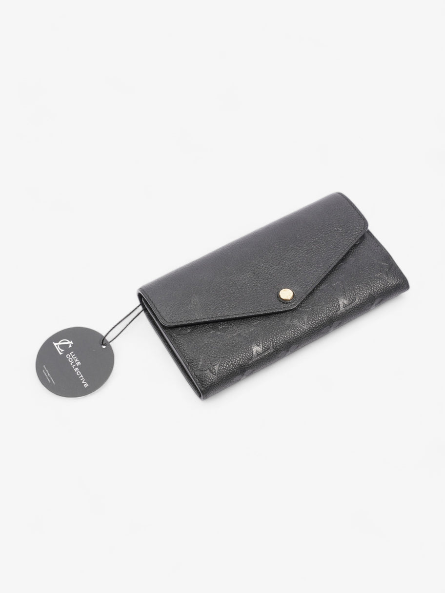 Sarah Wallet Black Empreinte Leather Image 12