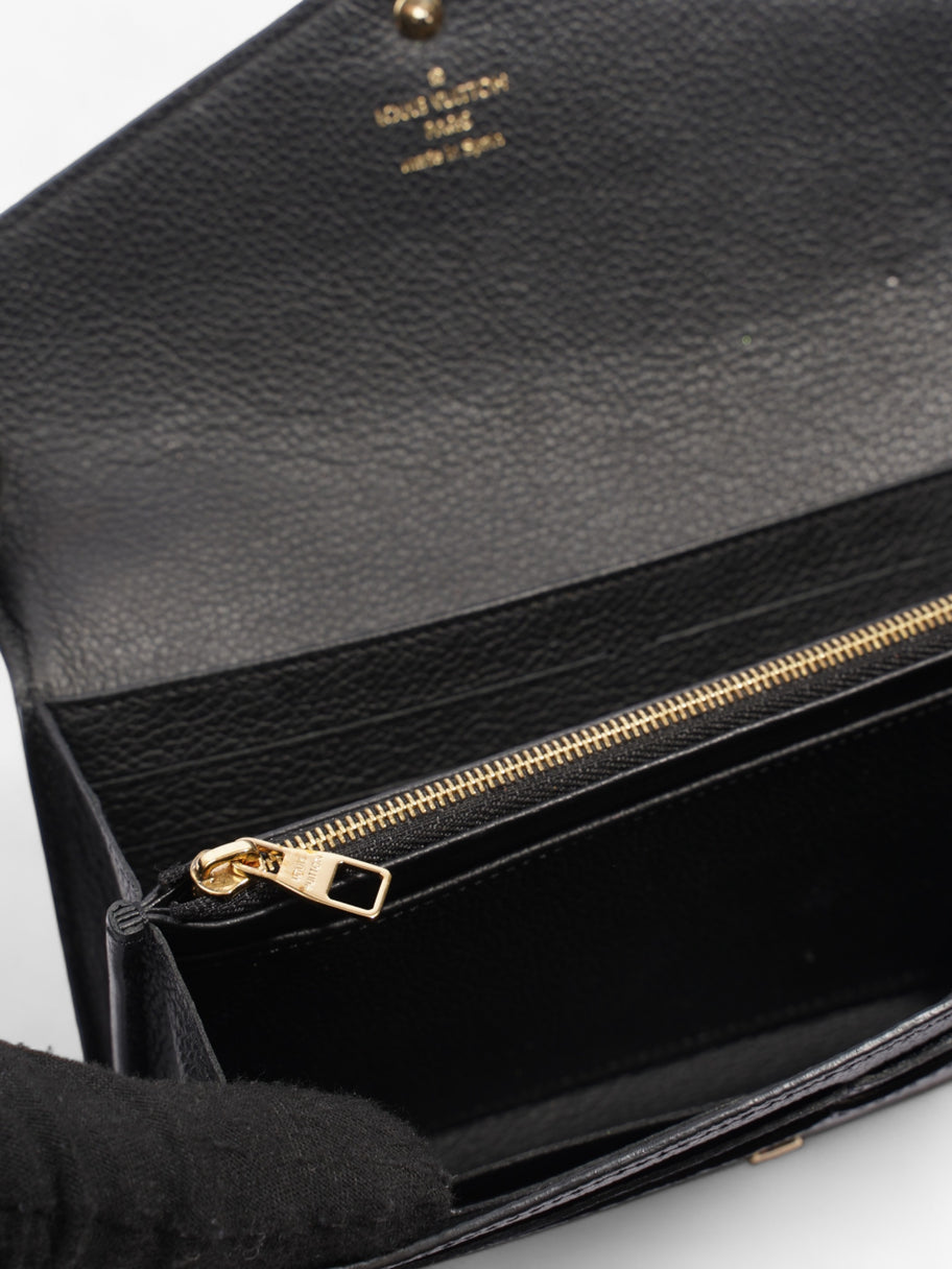 Sarah Wallet Black Empreinte Leather Image 16