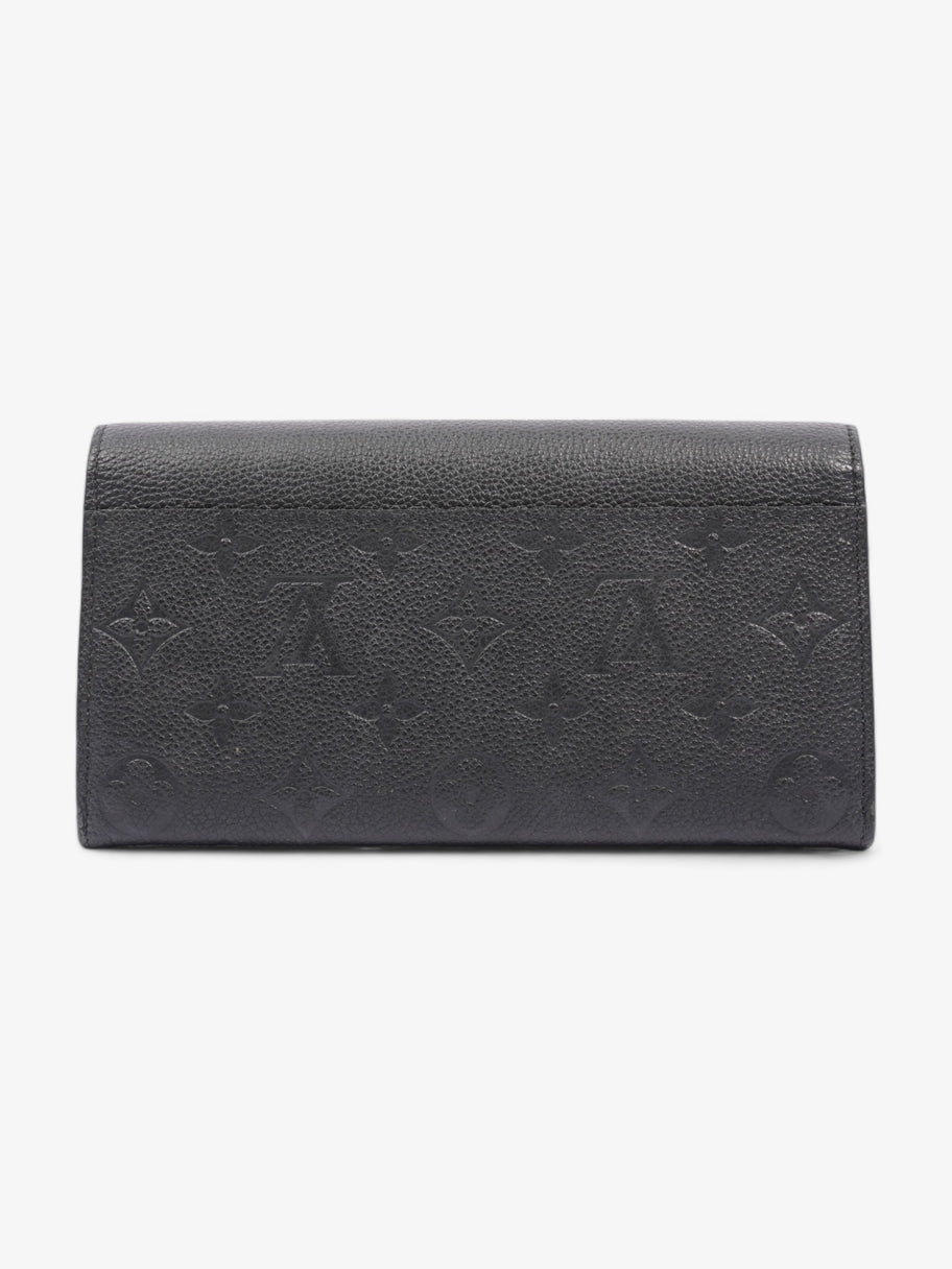 Sarah Wallet Black Empreinte Leather Image 4