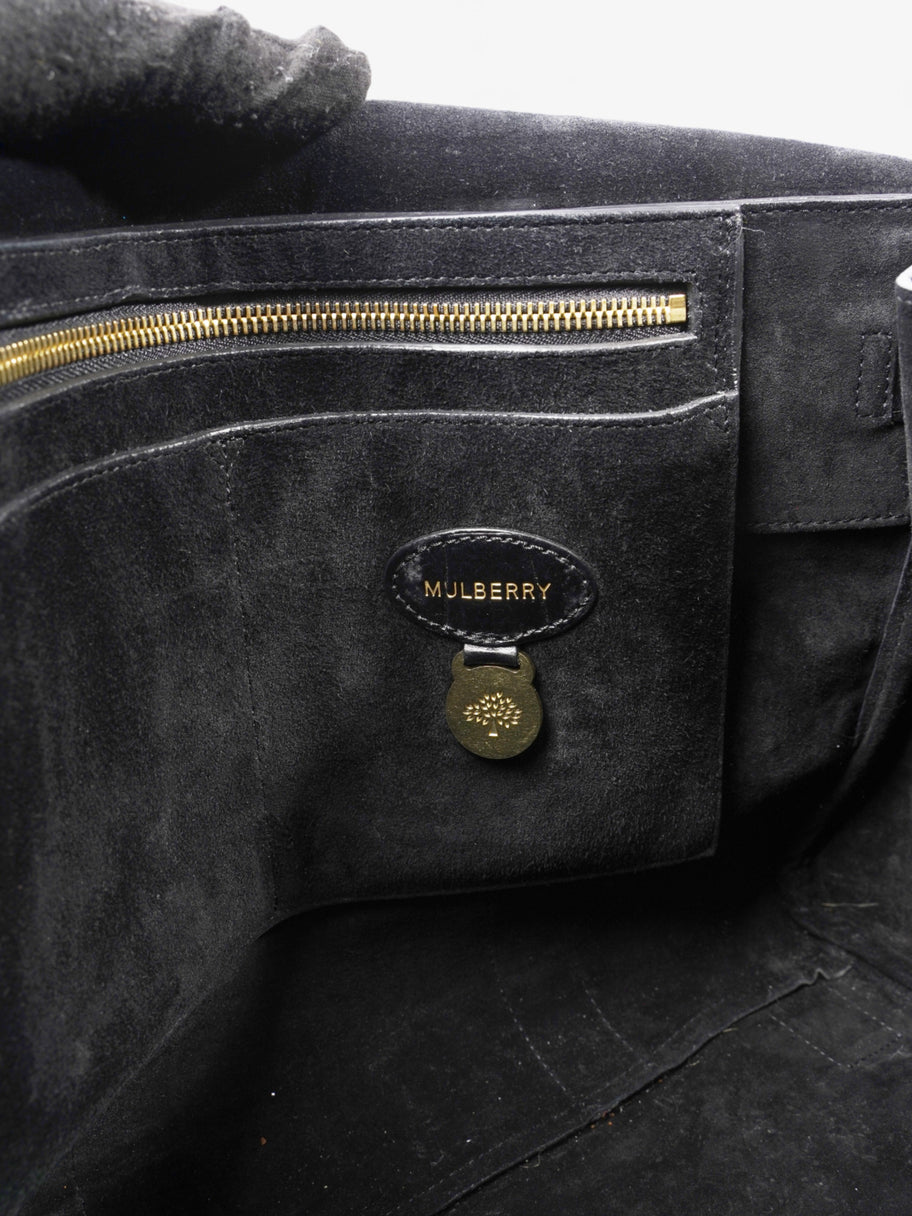 Mulberry Bayswater Black Embossed Leather Image 8