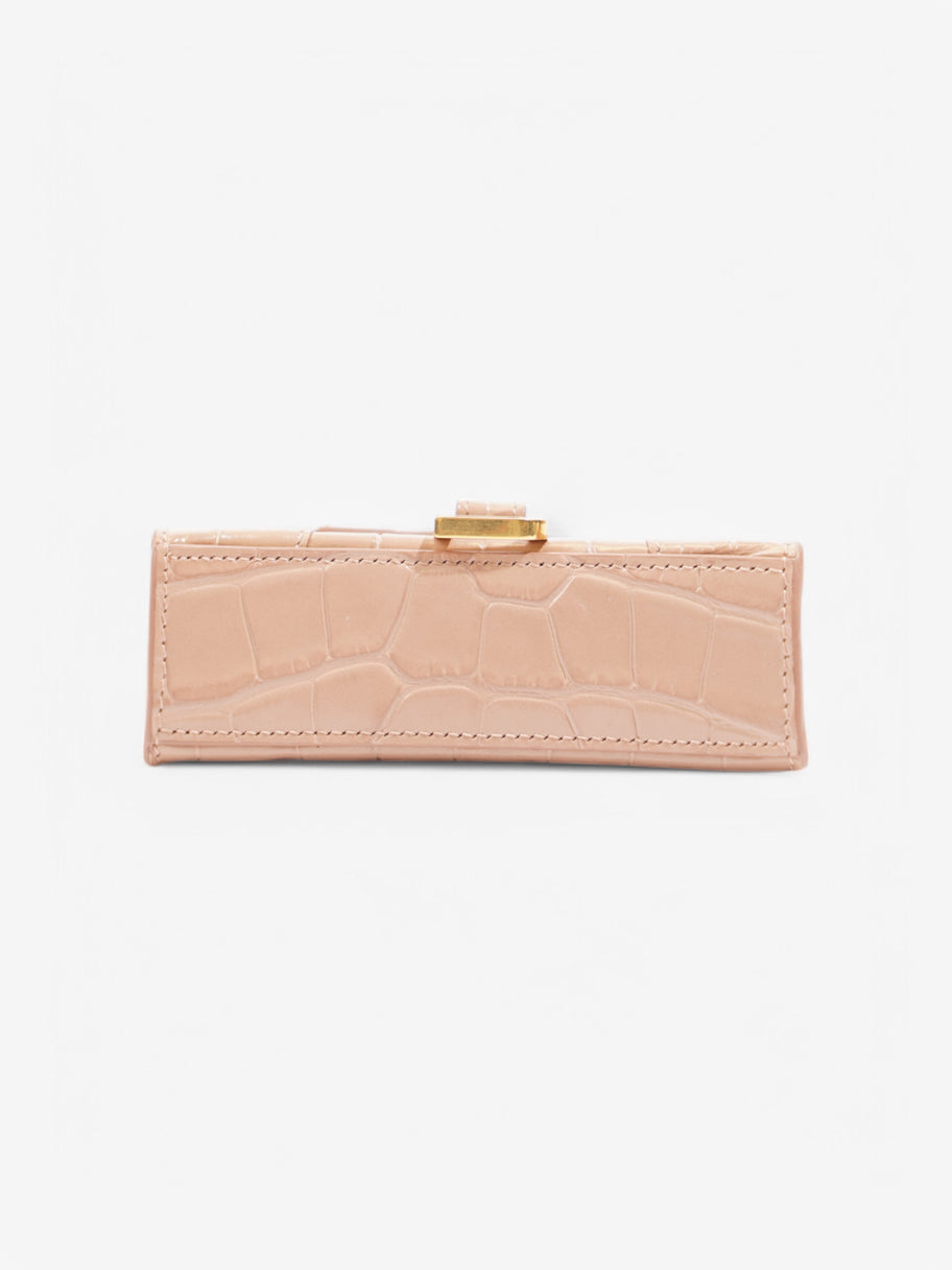 Balenciaga Hourglass Nude Embossed Leather XS Image 6