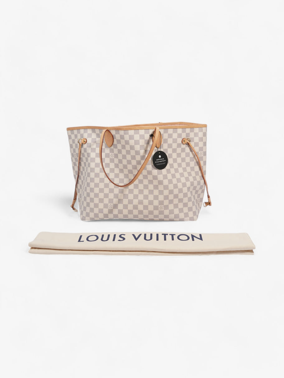 Louis Vuitton Neverfull Damier Azur  Coated Canvas GM Image 10