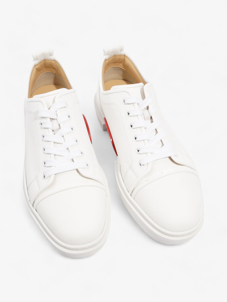 Christian Louboutin Adolon Junior Sneakers White / Red Leather EU 46 UK 12 Image 8