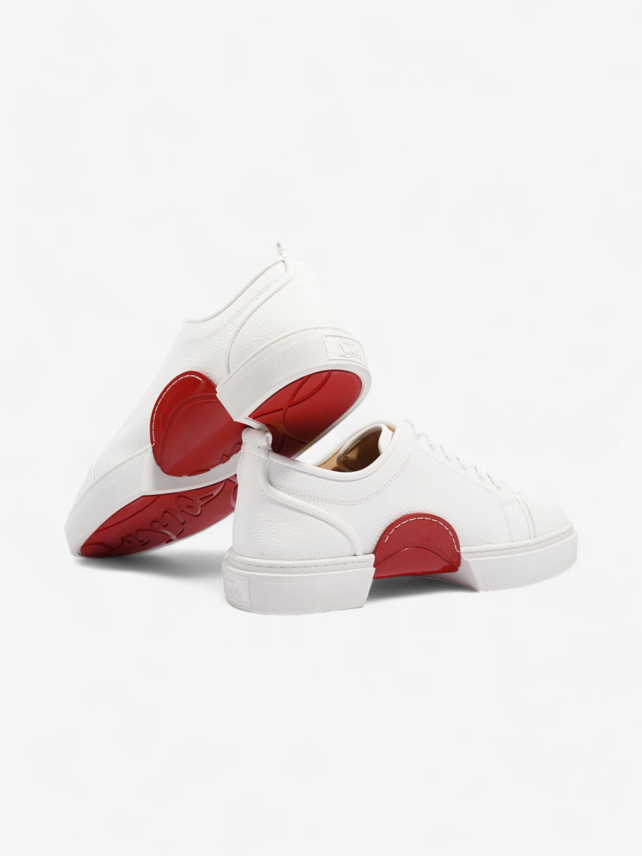 Christian Louboutin Adolon Junior Sneakers White / Red Leather EU 46 UK 12 Image 9