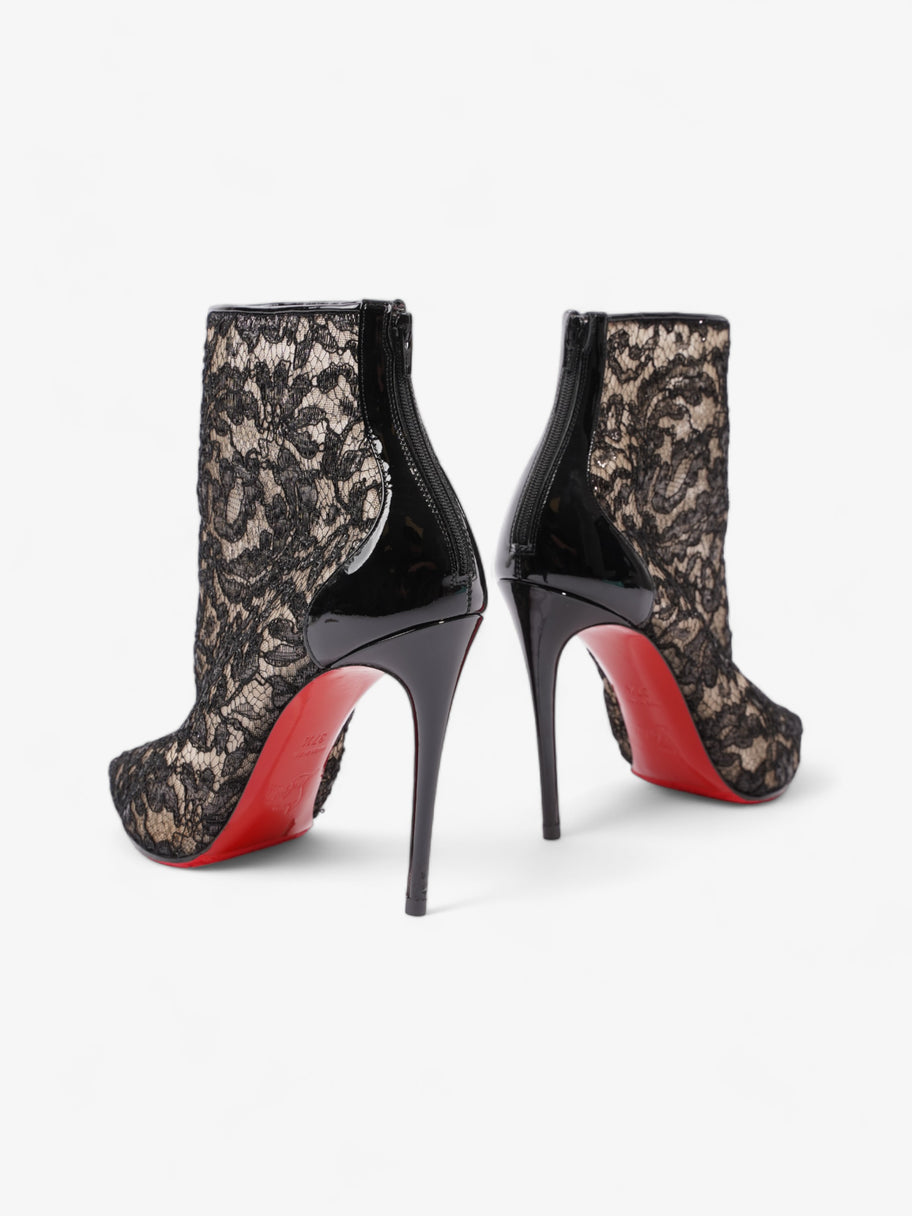 Christian Louboutin Psybootie 100mm Black Lace EU 37.5 UK 4.5 Image 10