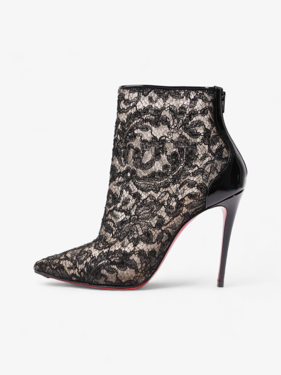 Christian Louboutin Psybootie 100mm Black Lace EU 37.5 UK 4.5 Image 5