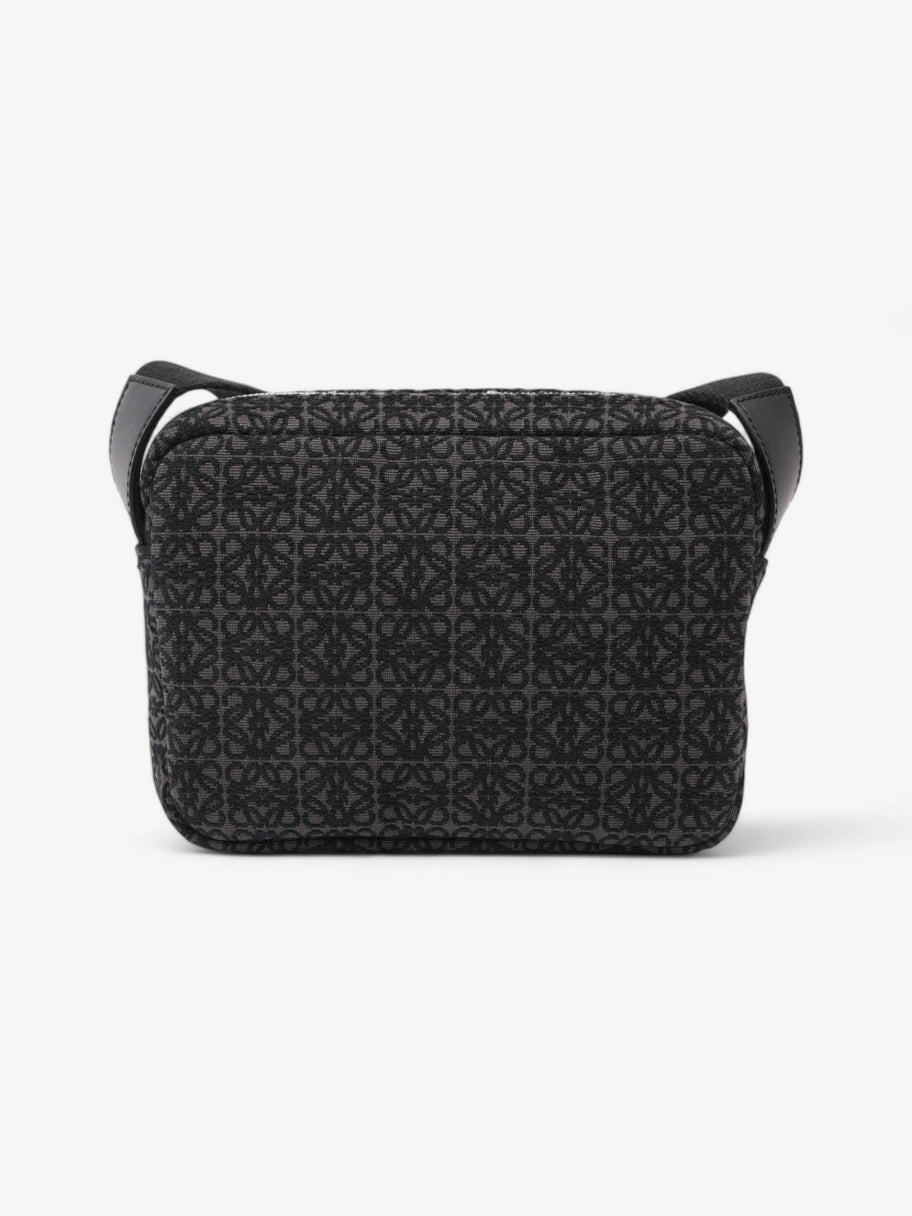 Loewe Anagram Messenger Bag Black Canvas Small Image 4