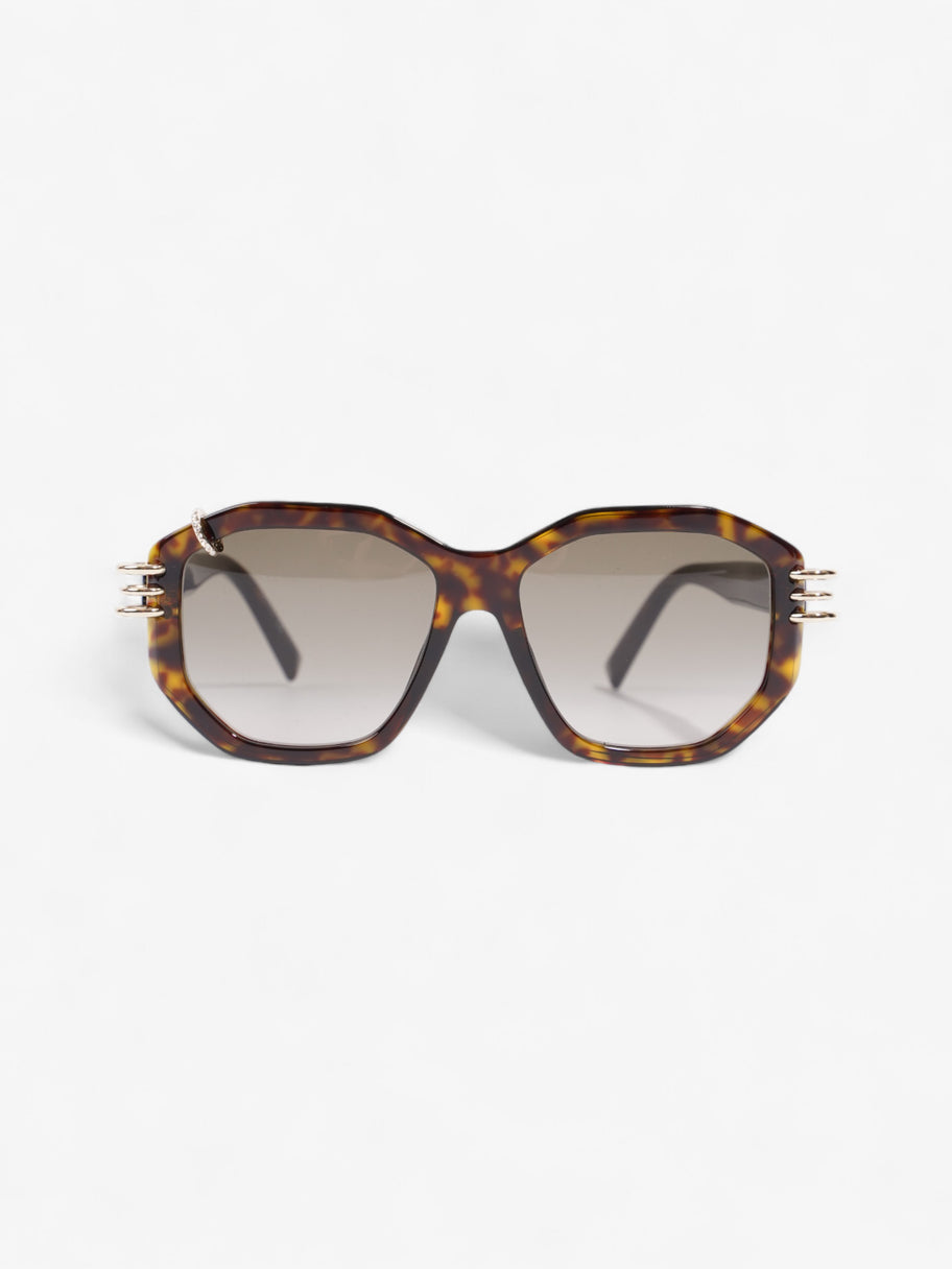 Givenchy Ring Geometric Square Sunglasses Tortoise  Acetate 145mm Image 1