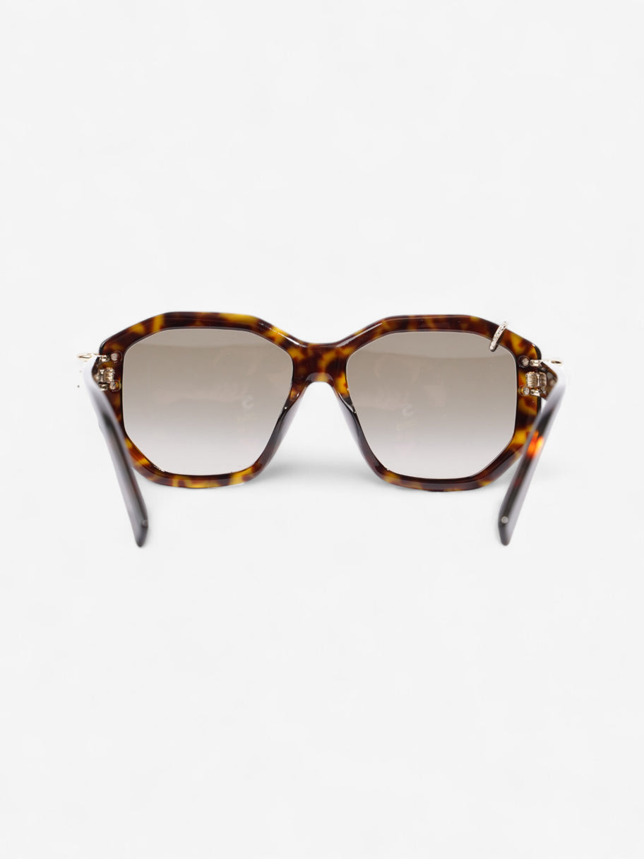 Givenchy Ring Geometric Square Sunglasses Tortoise  Acetate 145mm Image 3