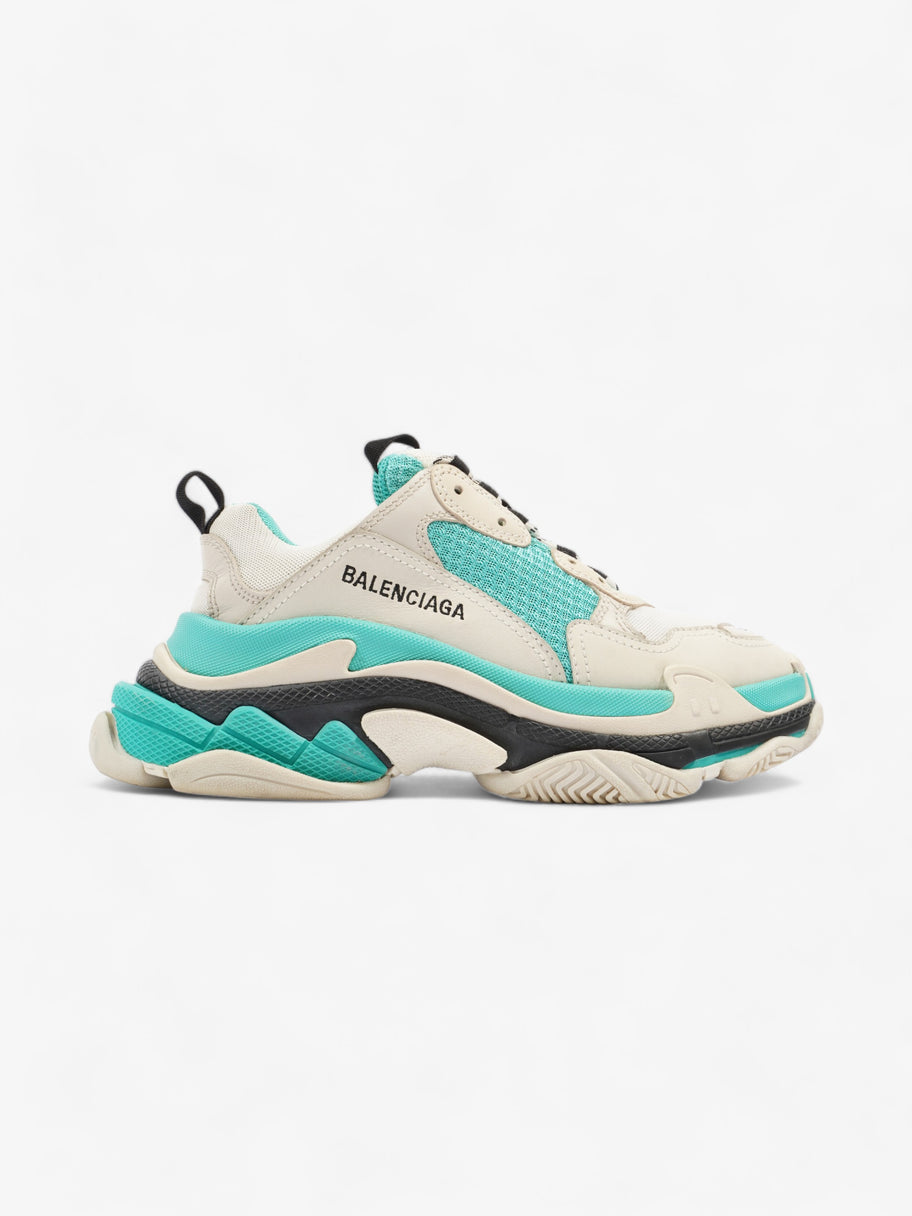 Triple S White / Teal Mesh EU 39 UK 6 Image 1