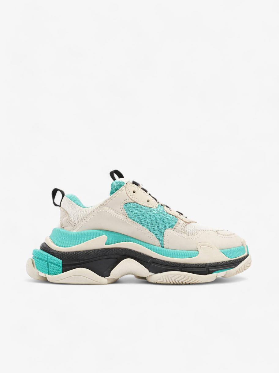 Triple S White / Teal Mesh EU 39 UK 6 Image 4