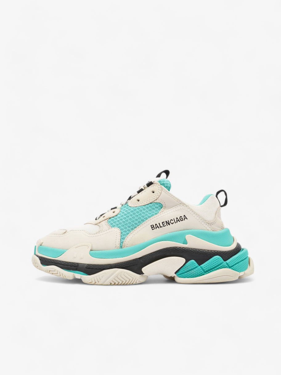 Triple S White / Teal Mesh EU 39 UK 6 Image 5