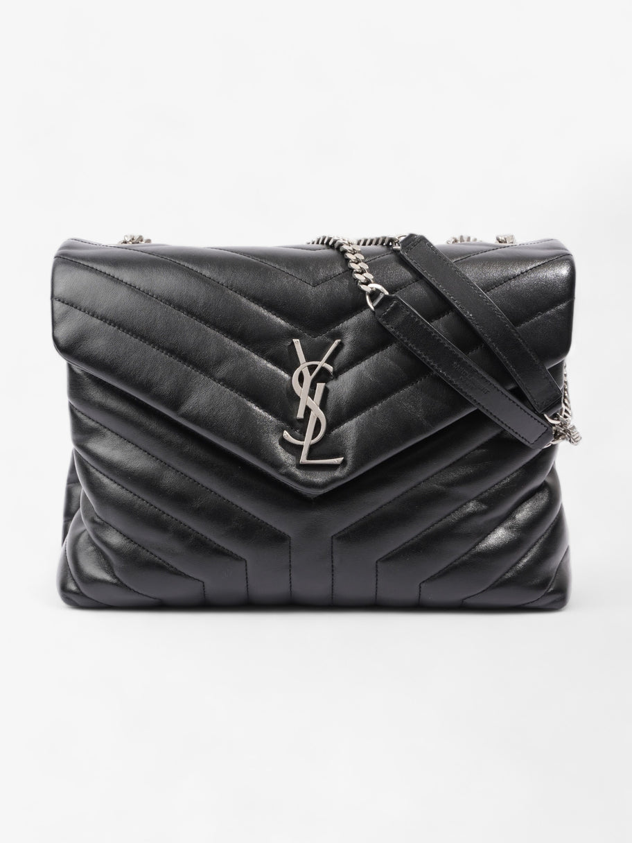 Saint Laurent Lou Lou Medium Black Leather Image 1