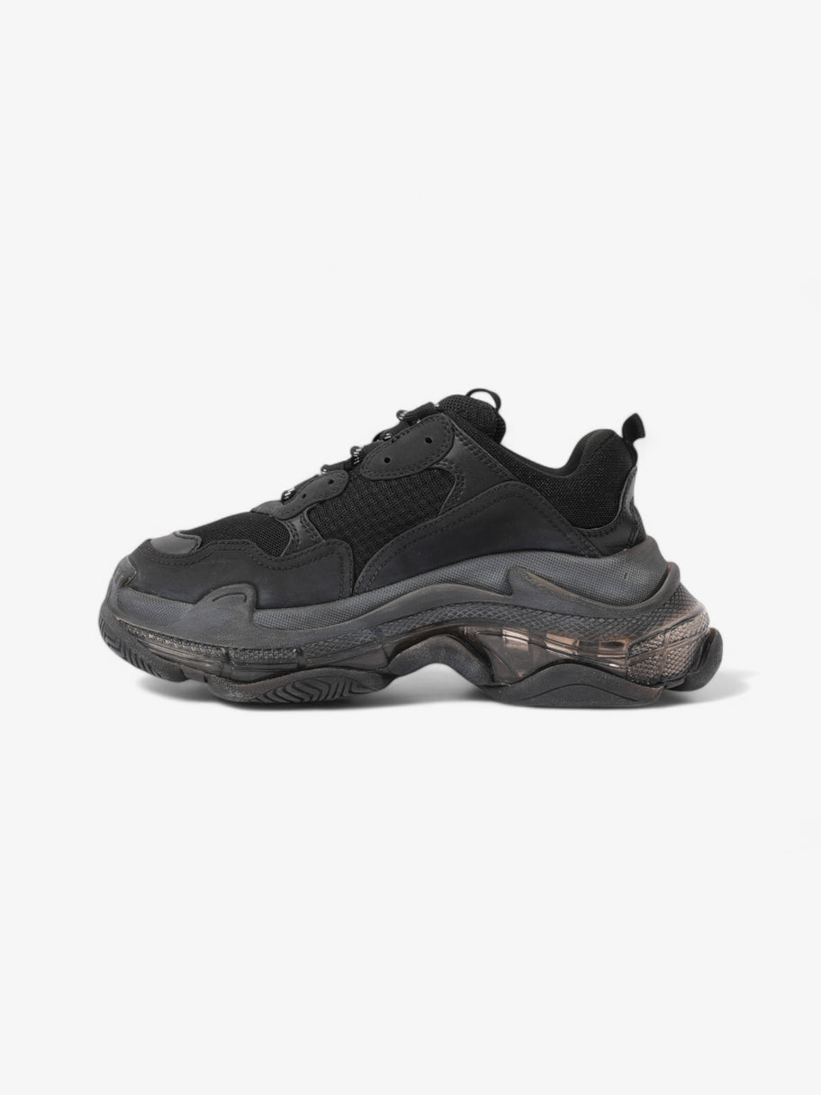 Balenciaga Triple S Clear Sole Black Mesh EU 37 UK 4 Image 3