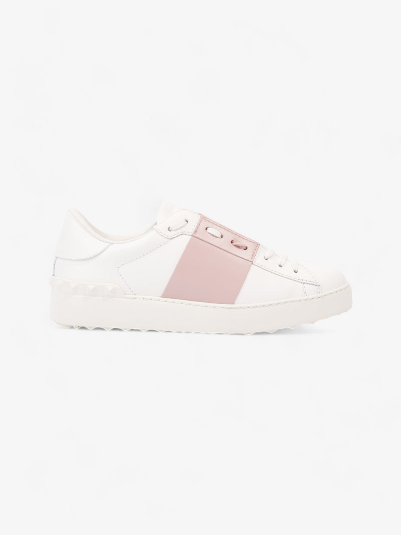  Valentino VLTN Open Sneakers White / Rose Leather EU 39 UK 6