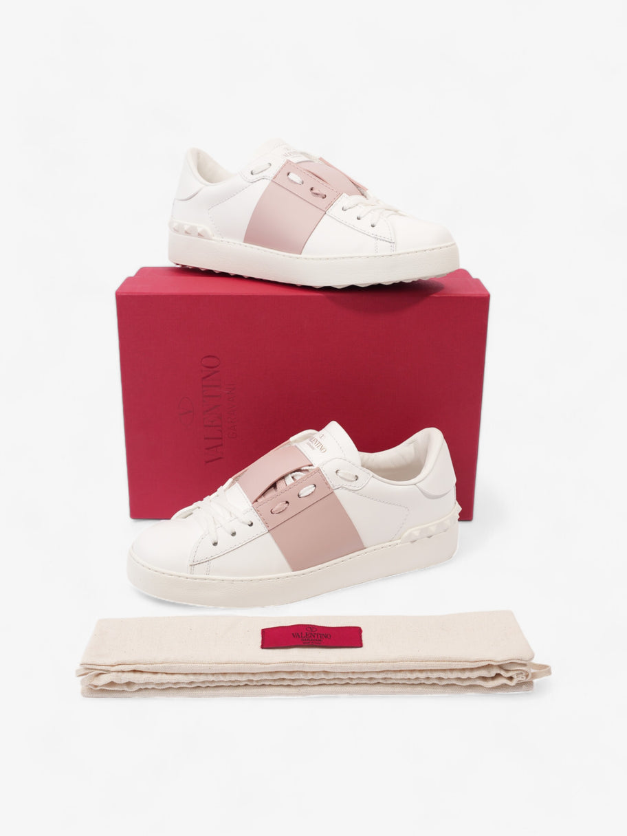 Valentino VLTN Open Sneakers White / Rose Leather EU 39 UK 6 Image 10