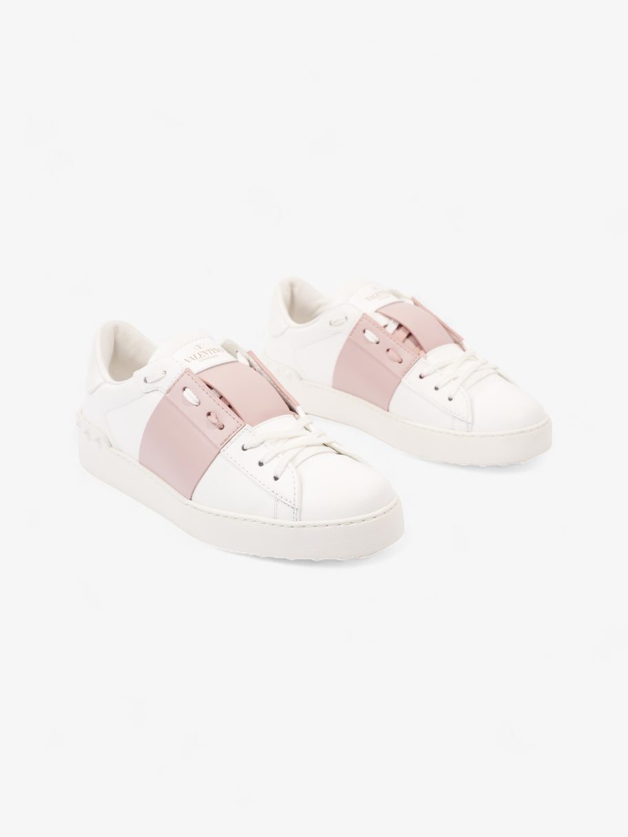 Valentino VLTN Open Sneakers White / Rose Leather EU 39 UK 6 Image 2