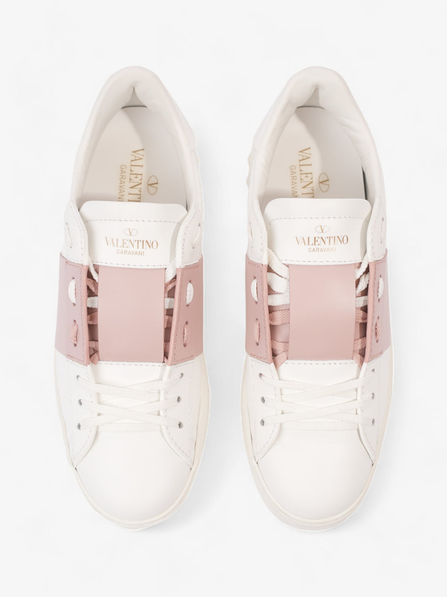 Valentino VLTN Open Sneakers White / Rose Leather EU 39 UK 6 Image 8