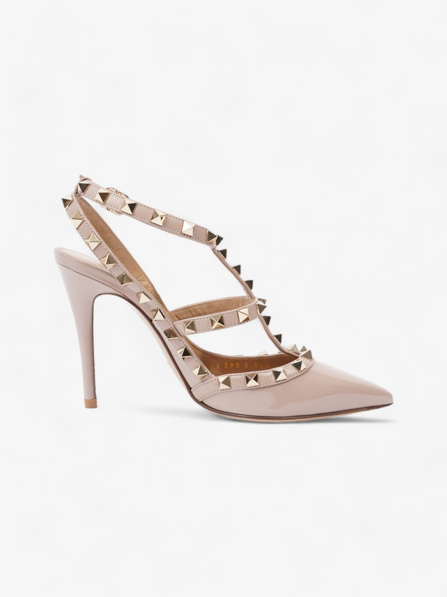 Valentino Rockstud Heels 80mm Nude Patent Leather EU 36.5 UK 3.5 Image 4