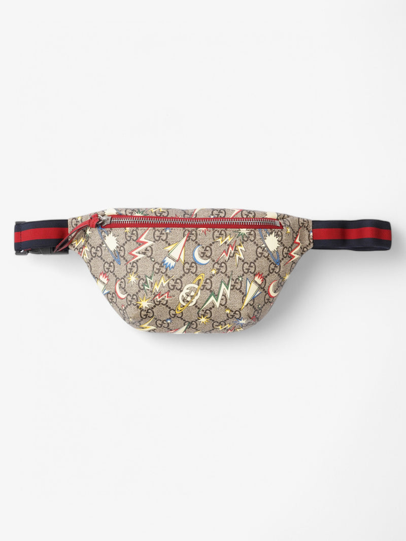  Gucci GG Space Belt Bag GG Supreme / Multicoloured Coated Canvas