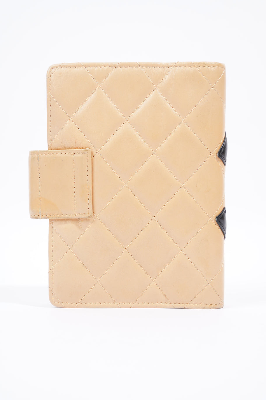 Chanel Diary Planner Beige / Black CC Lambskin Leather Image 4