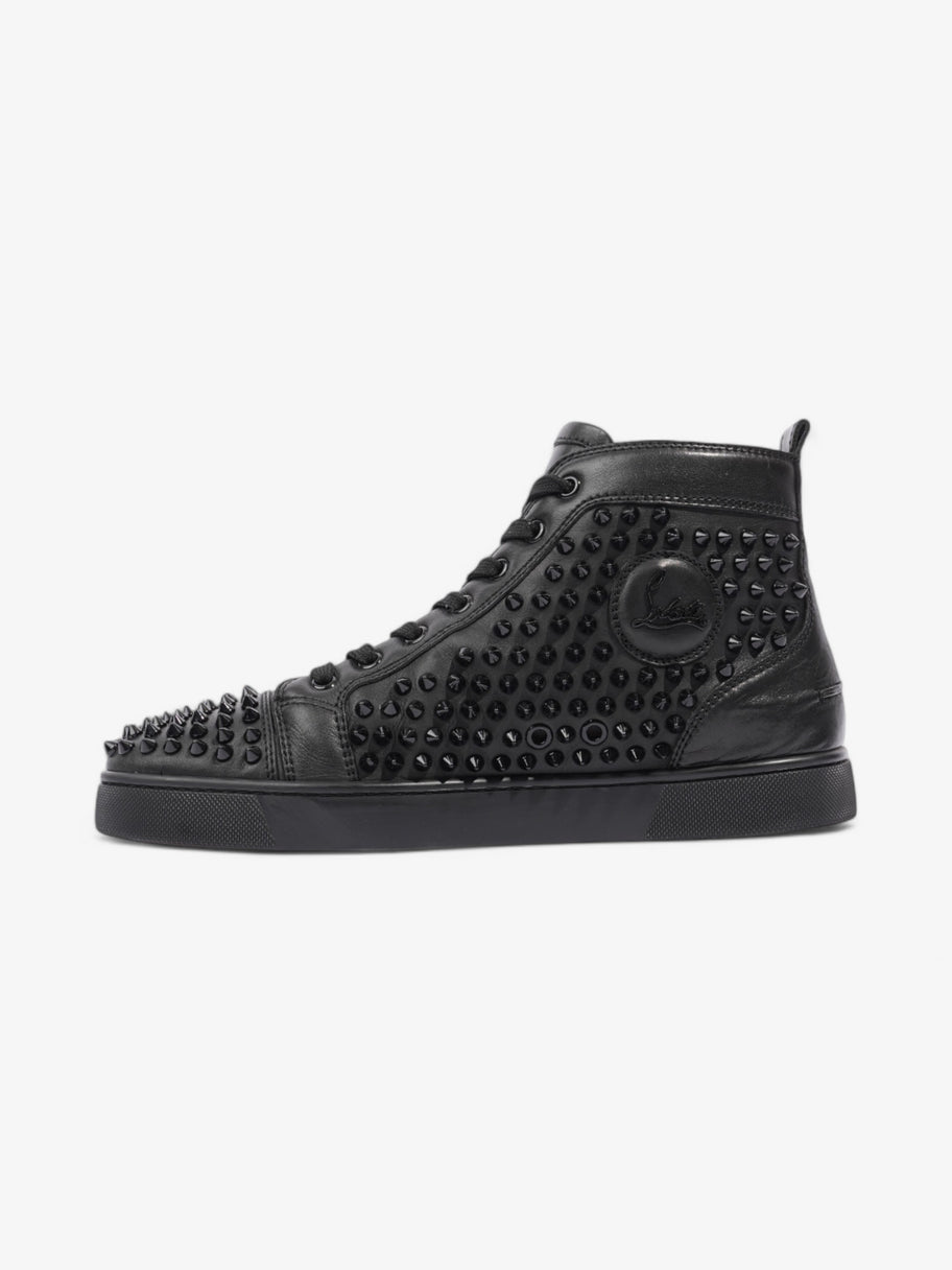 Christian Louboutin Louis Orlato High Top Black Leather EU 42 UK 8 Image 3