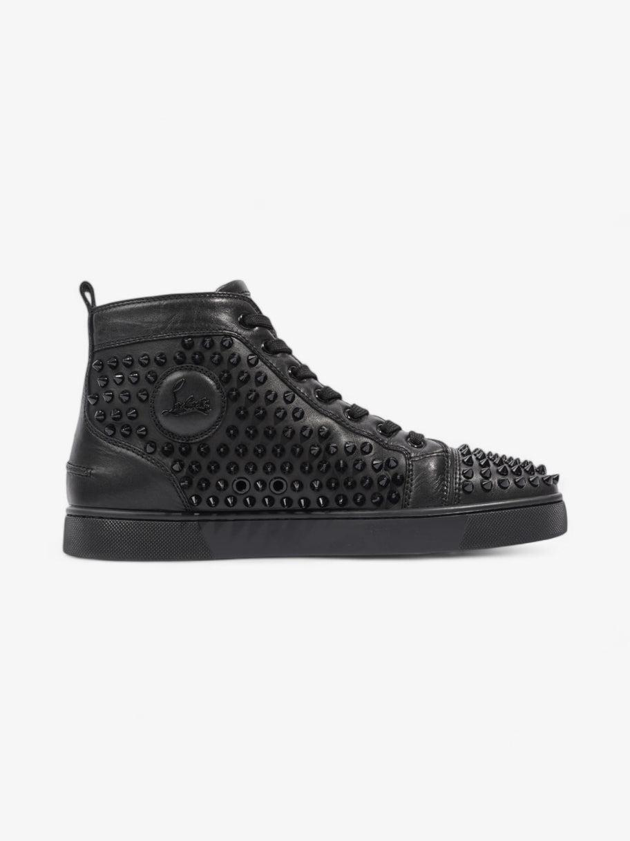 Christian Louboutin Louis Orlato High Top Black Leather EU 42 UK 8 Image 4