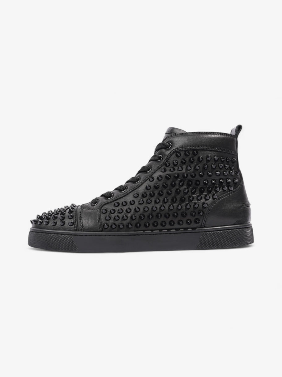 Christian Louboutin Louis Orlato High Top Black Leather EU 42 UK 8 Image 5