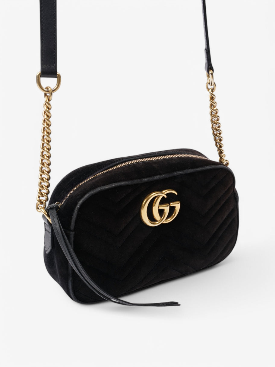 Gucci GG Marmont Black Velvet Small Image 7