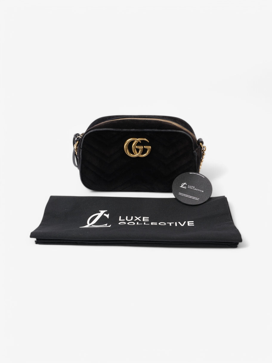 Gucci GG Marmont Black Velvet Small Image 9