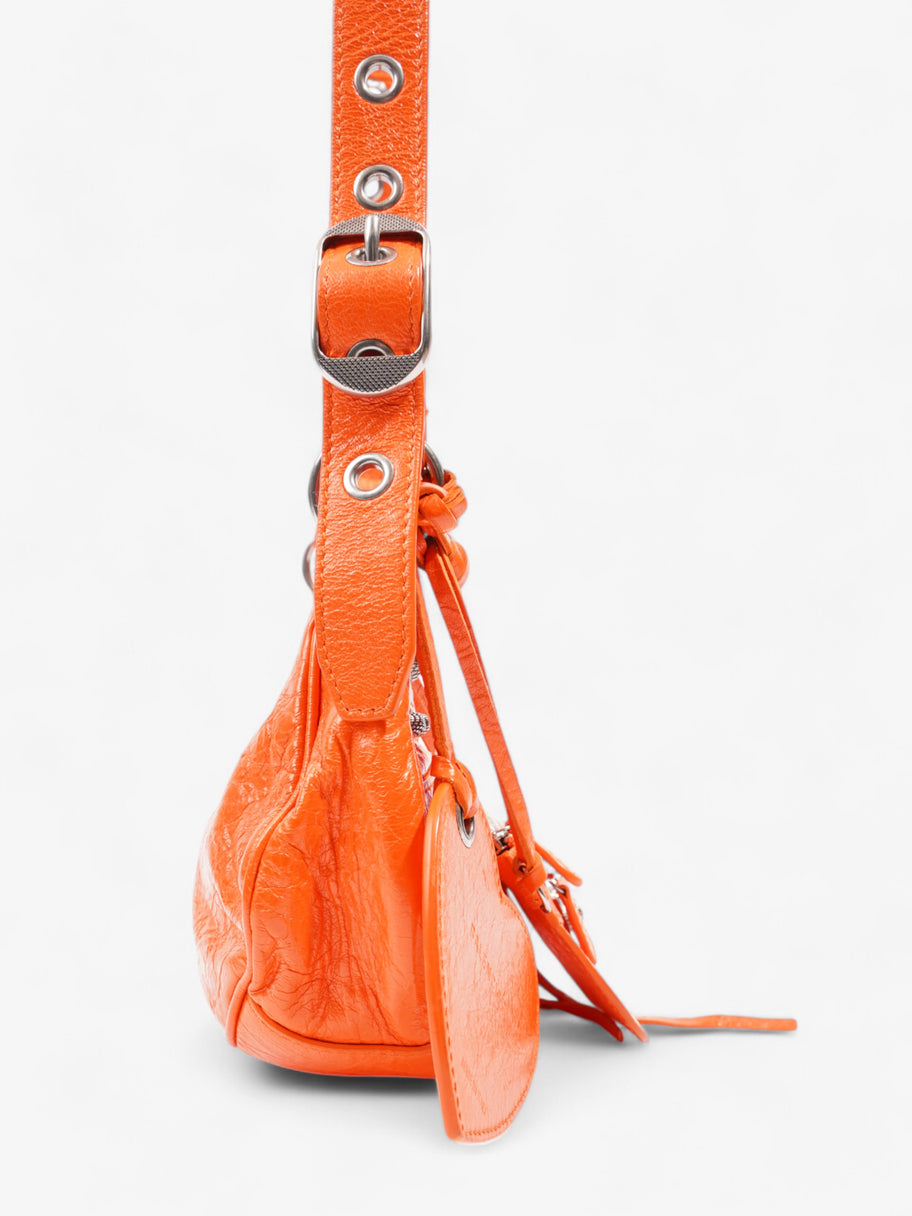 Balenciaga Le Cagole Neon Orange Calfskin Leather XS Image 5